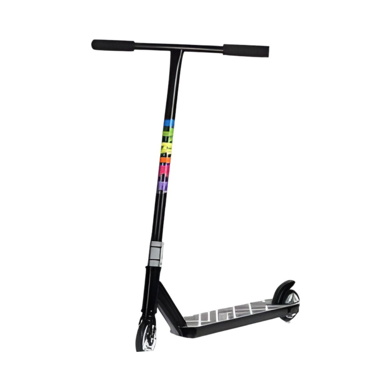 Самокат трюковый SR 2-075-1-02 алюминий/сталь HIC колеса PU 2 шт. Черный (26155598)