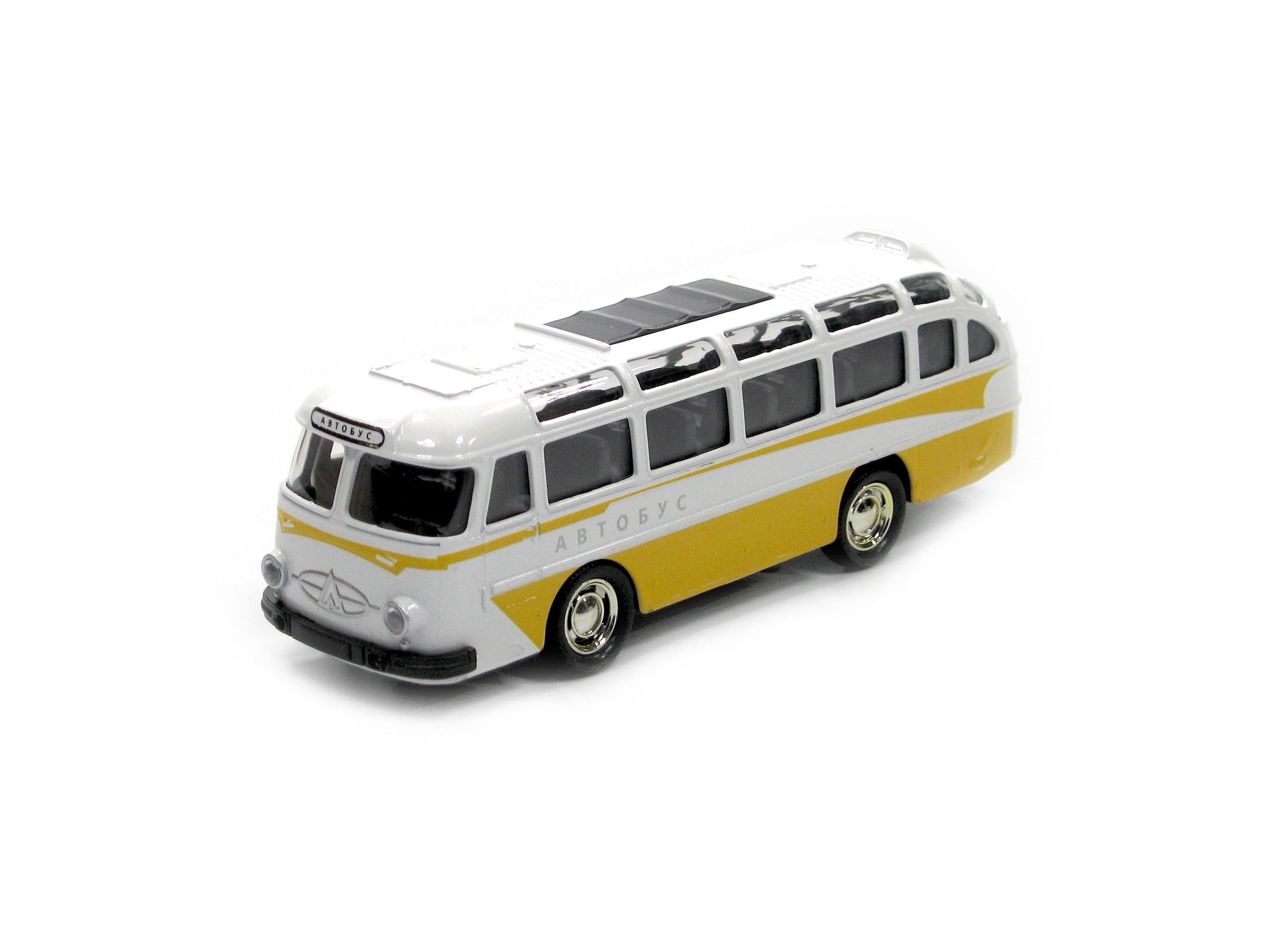 Модель Автобус ЛАЗ-697 металлическая Желтый (M 5664 Y)