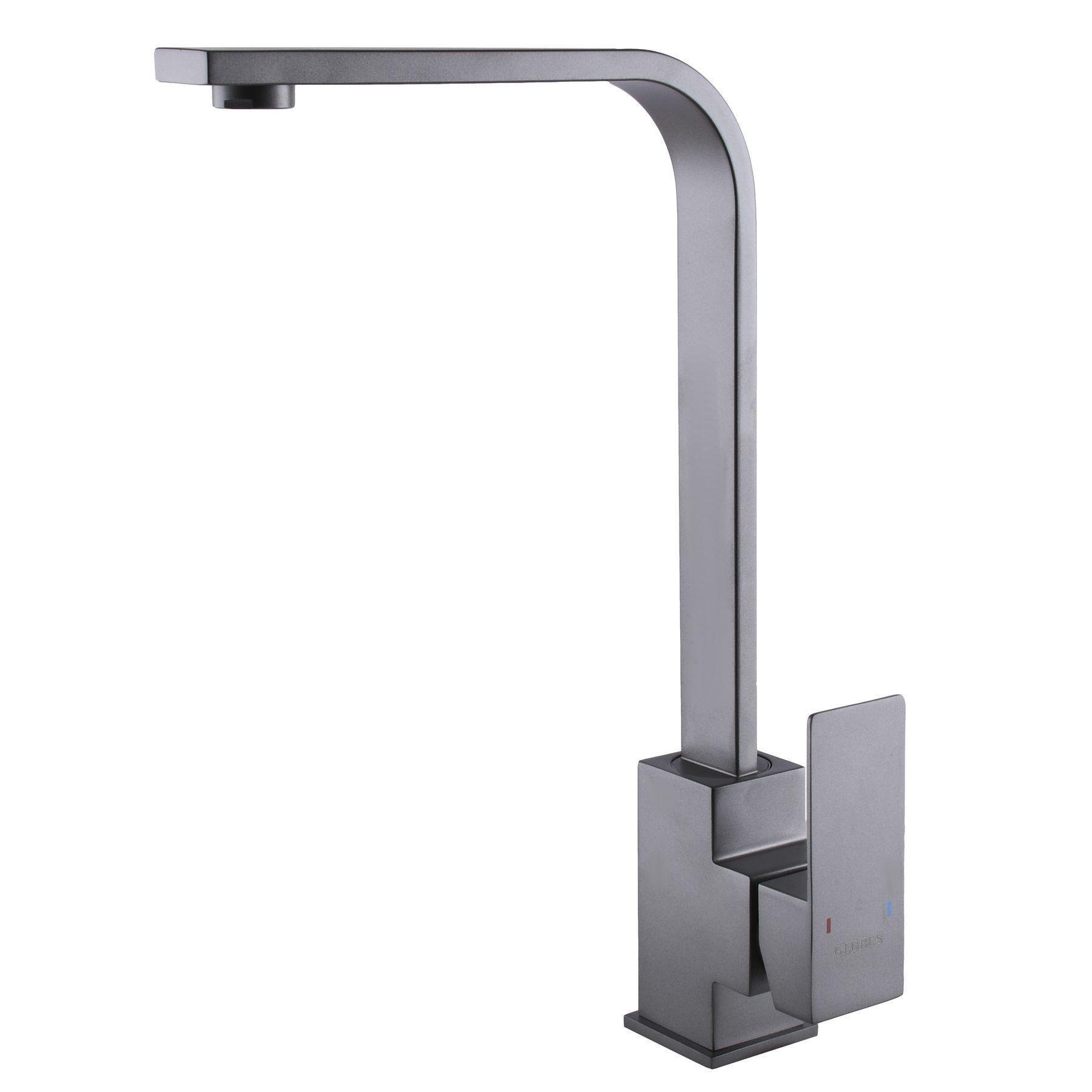 Смеситель для кухни Globus Lux Sicilia SBQ-203S-Gray (0194)