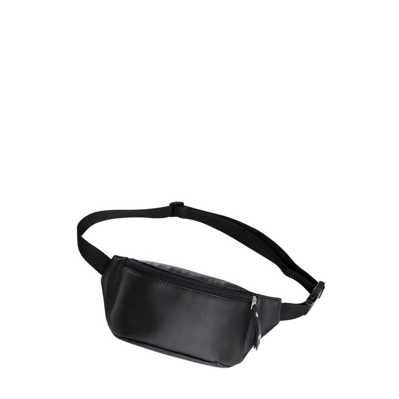 Сумка бананка на пояс Sambag Tirso MEH 31x12x5 см Чорний
