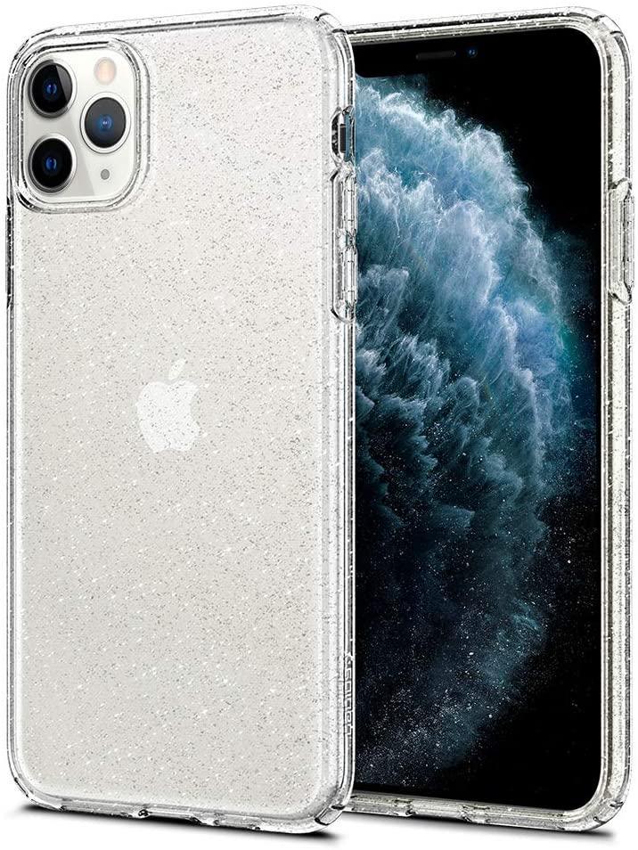 Прозрачный чехол накладка Spigen Ultra Hybrid Case for iPhone 11 Pro Max, Glitter (075CS27131)