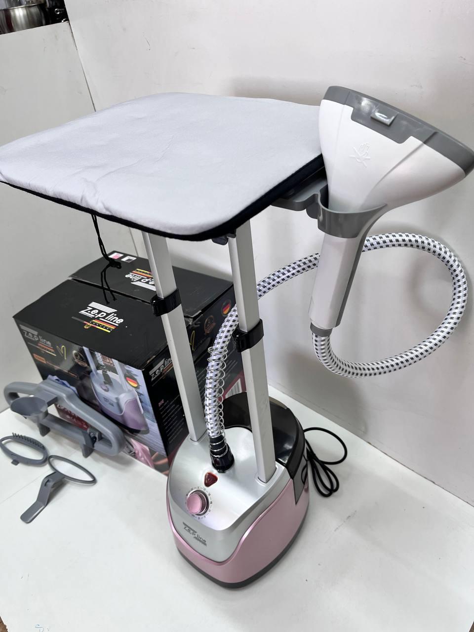 Отпариватель для одежды вертикальный с вешалкой Zepline ZP-131 3500 Вт Розовый (2606948542) - фото 5 Отпариватель для одежды вертикальный с вешалкой Zepline ZP-131 3500 Вт Розовый (2606948542) - фото 5