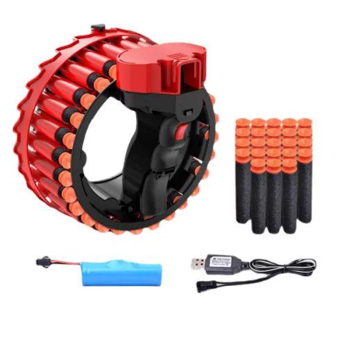 Зброя іграшкова NJ-0058 Growler автоматичний на 28 зарядів працює від акумулятора (NJ-0058) - фото 4