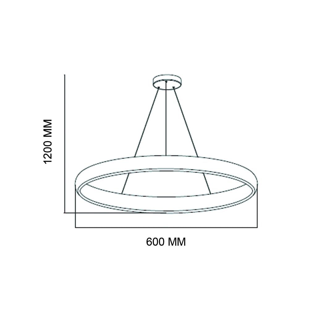 Люстра светодиодная ESSENCE-48 48W (26921881) - фото 2 Люстра светодиодная ESSENCE-48 48W (26921881) - фото 2