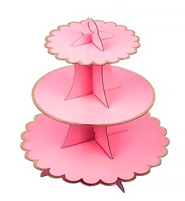 Підставка для капкейків 63 см Pink (12383874) - фото 1