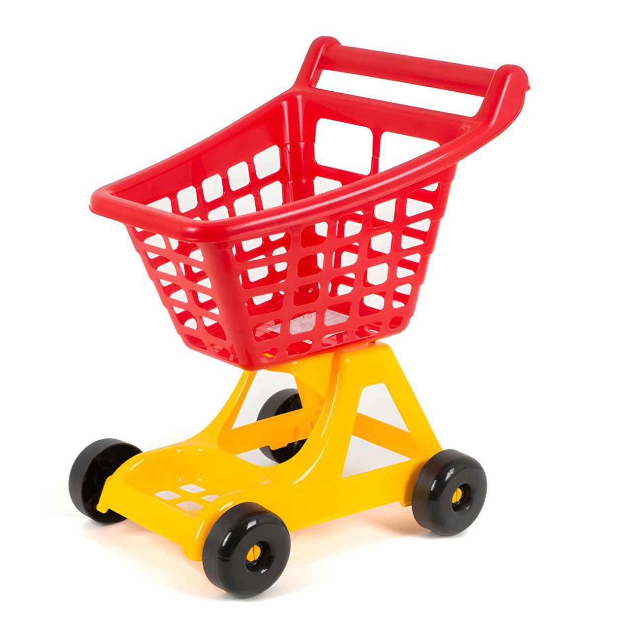 Детская игрушечная тележка для супермаркета Красный (51250)