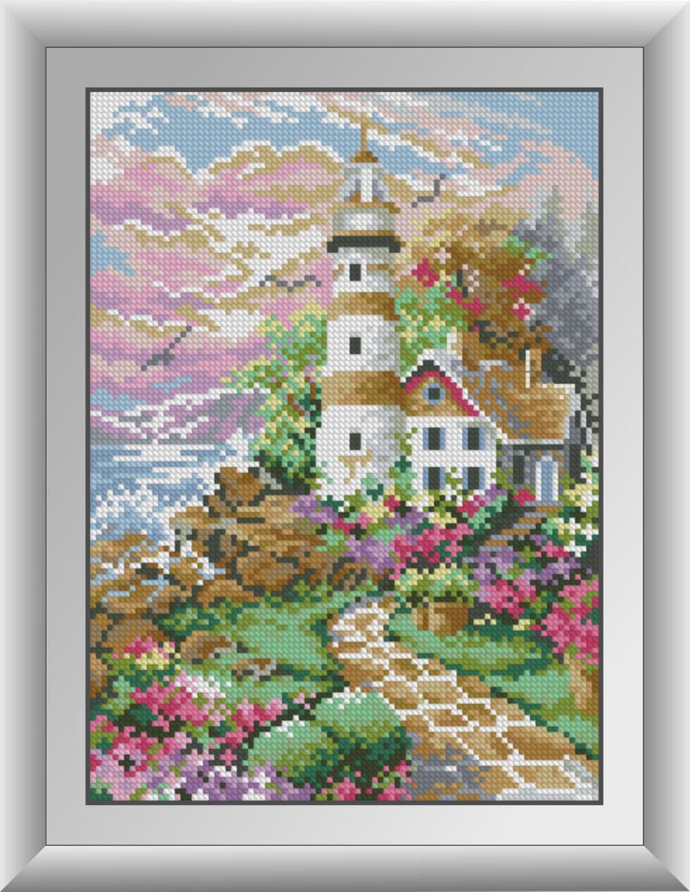 Алмазная мозаика Dream Art Маяк на рассвете 22,5х31,5 см (DA.30064)