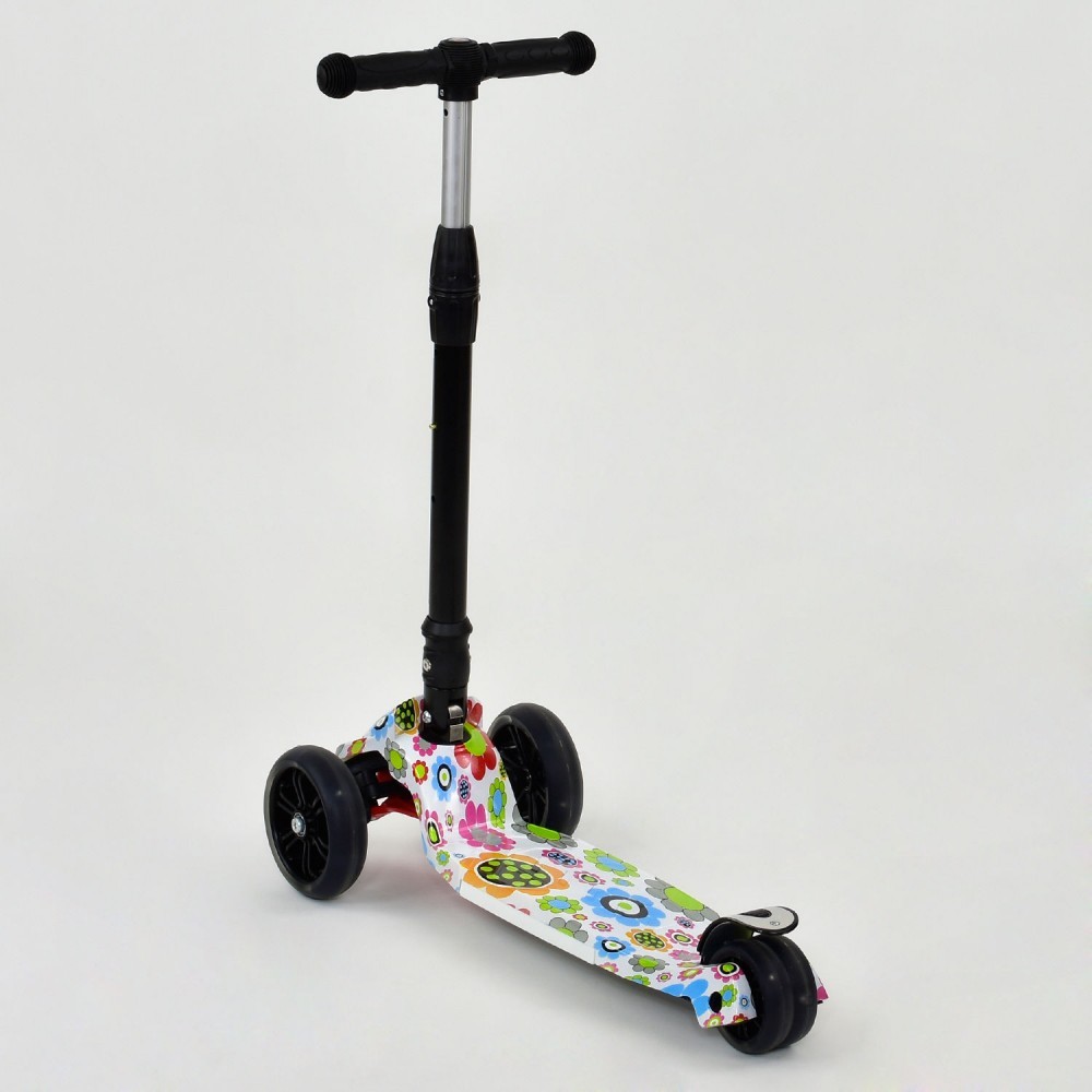 Самокат дитячий Scooter Best Smart Flowers (2T1056)