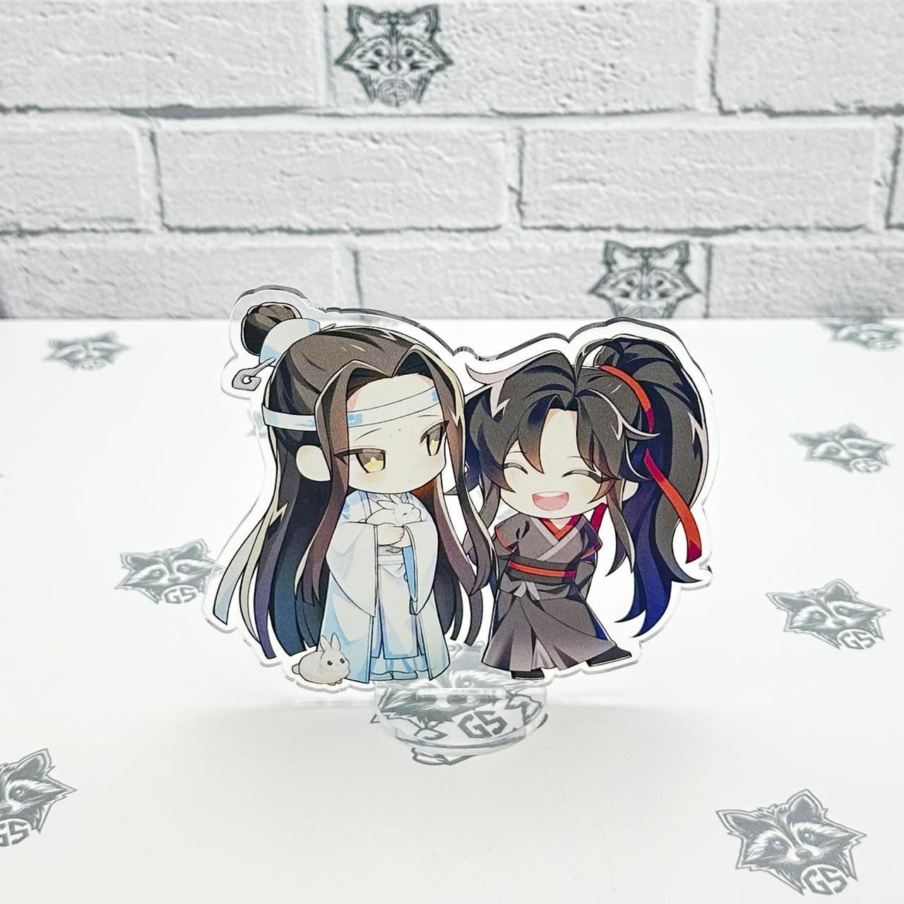 Фигурка коллекционная акриловая Chibi Аниме Mo Dao Zu Shi магистр дьявольского культа 10 см (2190456016)