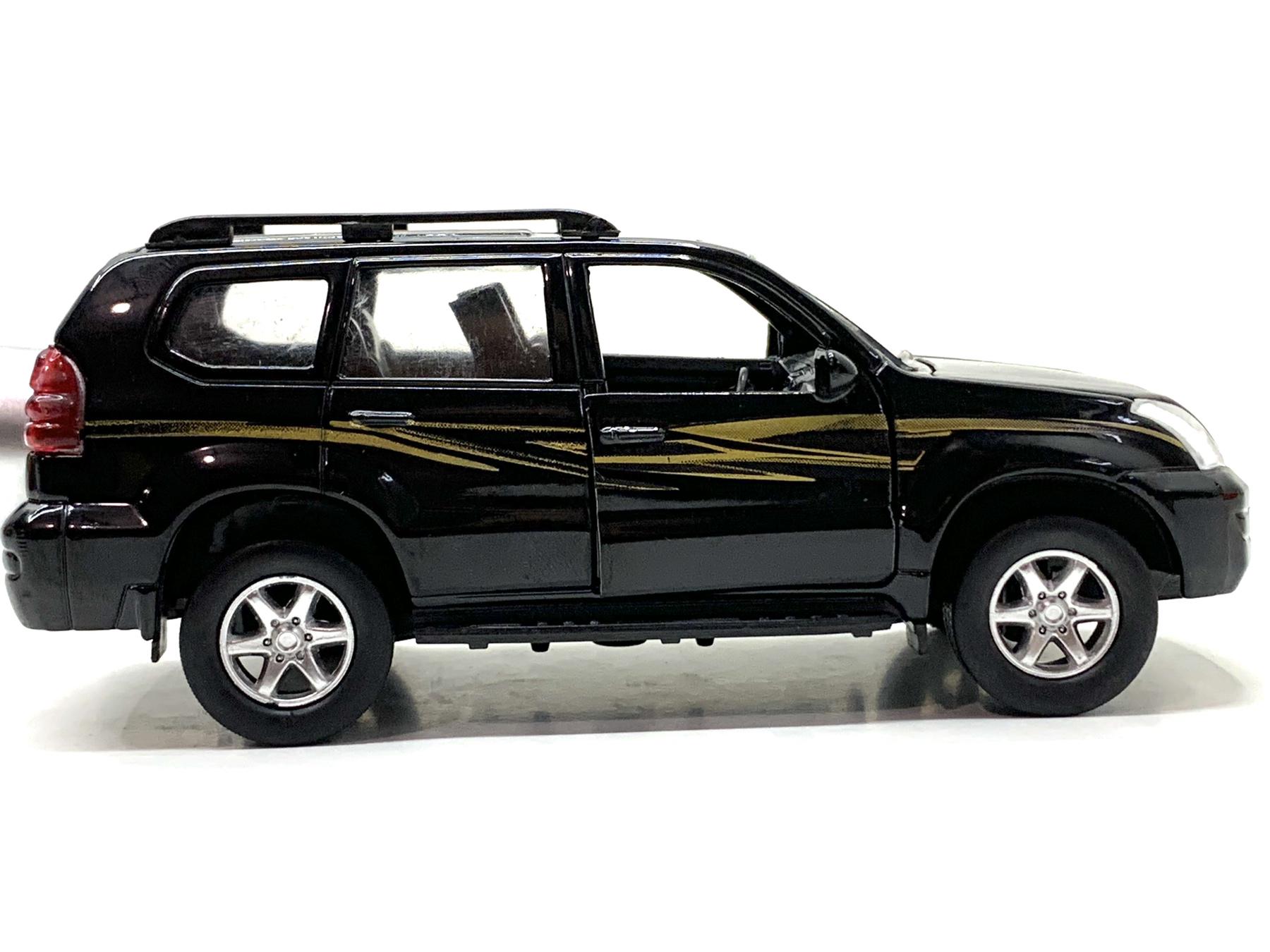 Машина Автосвит Toyota Prado инерционная 1:32 Черный (AS-2697) - фото 4