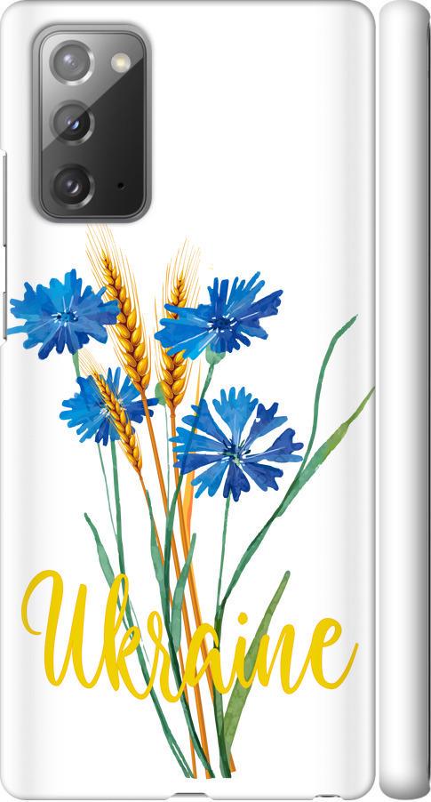 Чехол на Samsung Galaxy Note 20 Ukraine v2 (5445m-2036-42517)