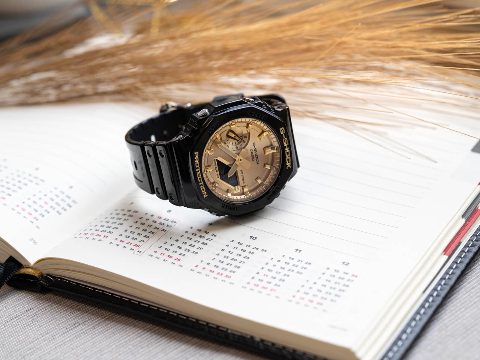 Часы Casio G-SHOCK GA-2100GB-1AER (6421) - фото 2 Часы Casio G-SHOCK GA-2100GB-1AER (6421) - фото 2