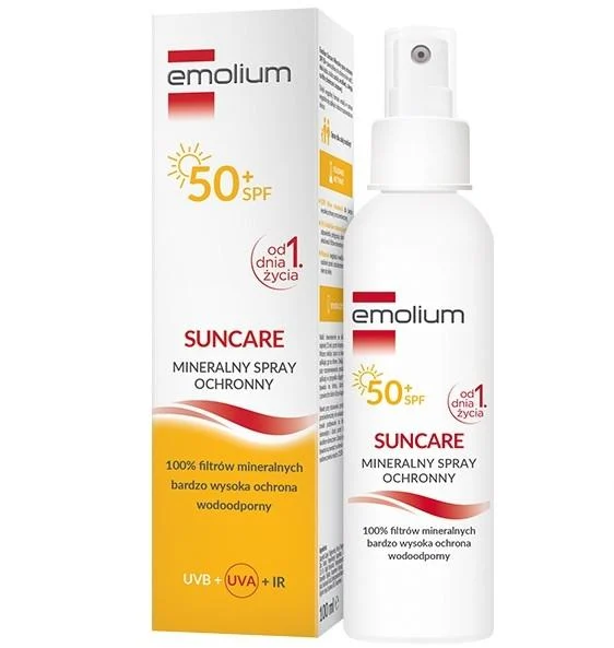 Спрей для тіла захисний Emolium Suncare Spray Mineral SPF 50+ мінеральний 100 мл (7160191)