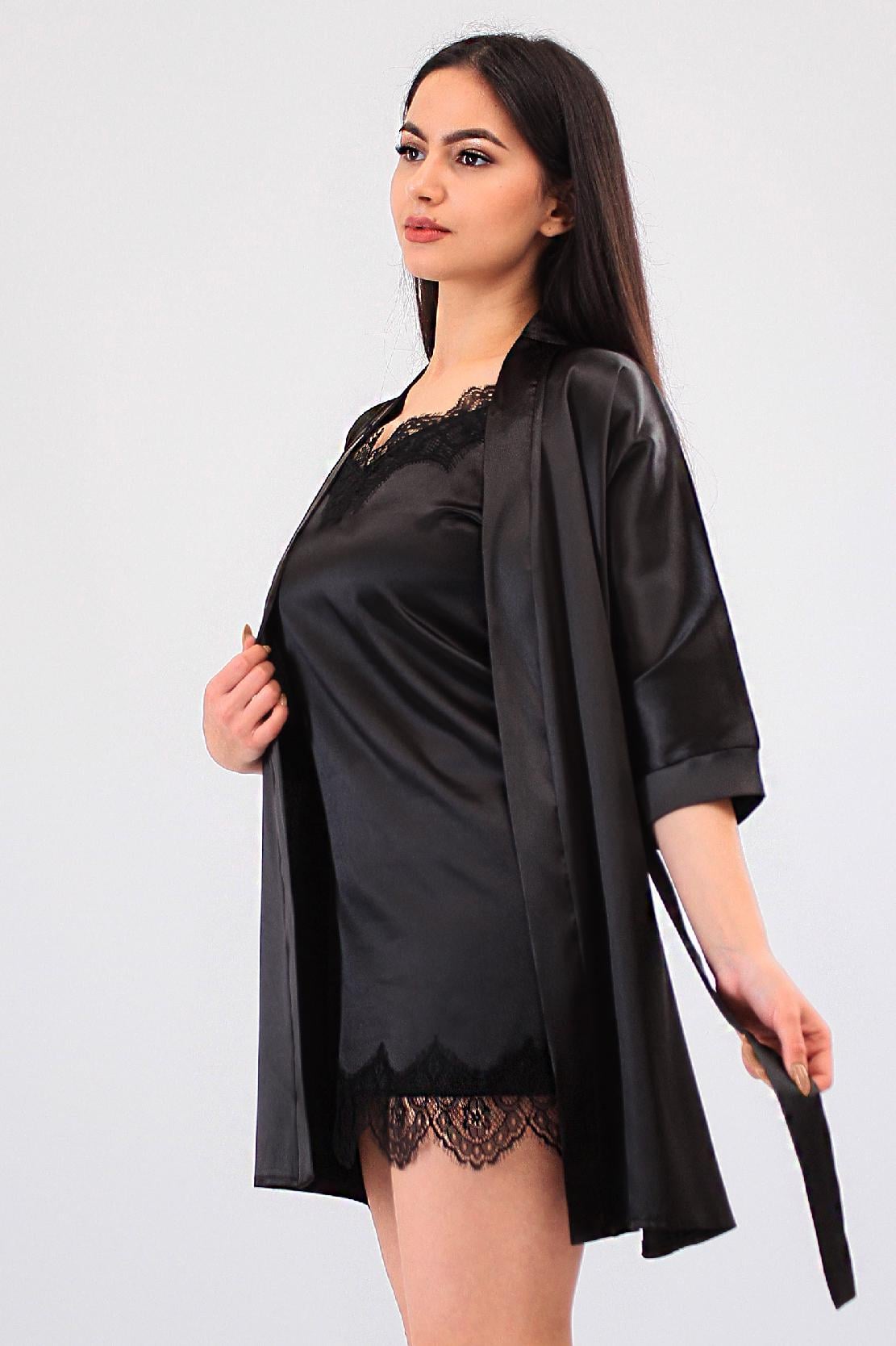 Домашний костюм Ghazel 17111-р. 56/8 Лиана р. 50 Черный (5641350)