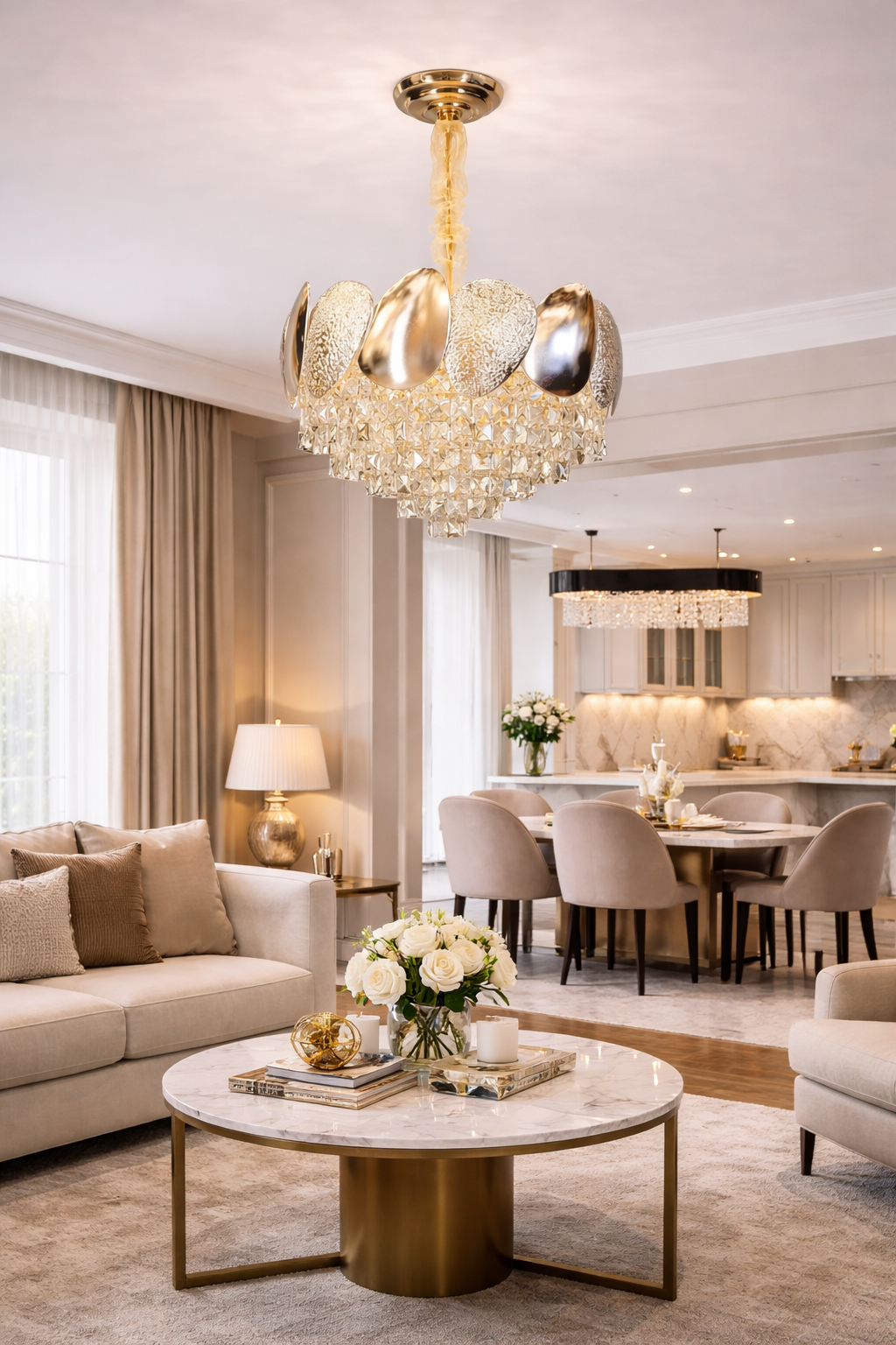 Люстра Golden Petals 12 ламп E14 220V без ламп в комплекте (20164/60GD) Люстра Golden Petals 12 ламп E14 220V без ламп в комплекте (20164/60GD)