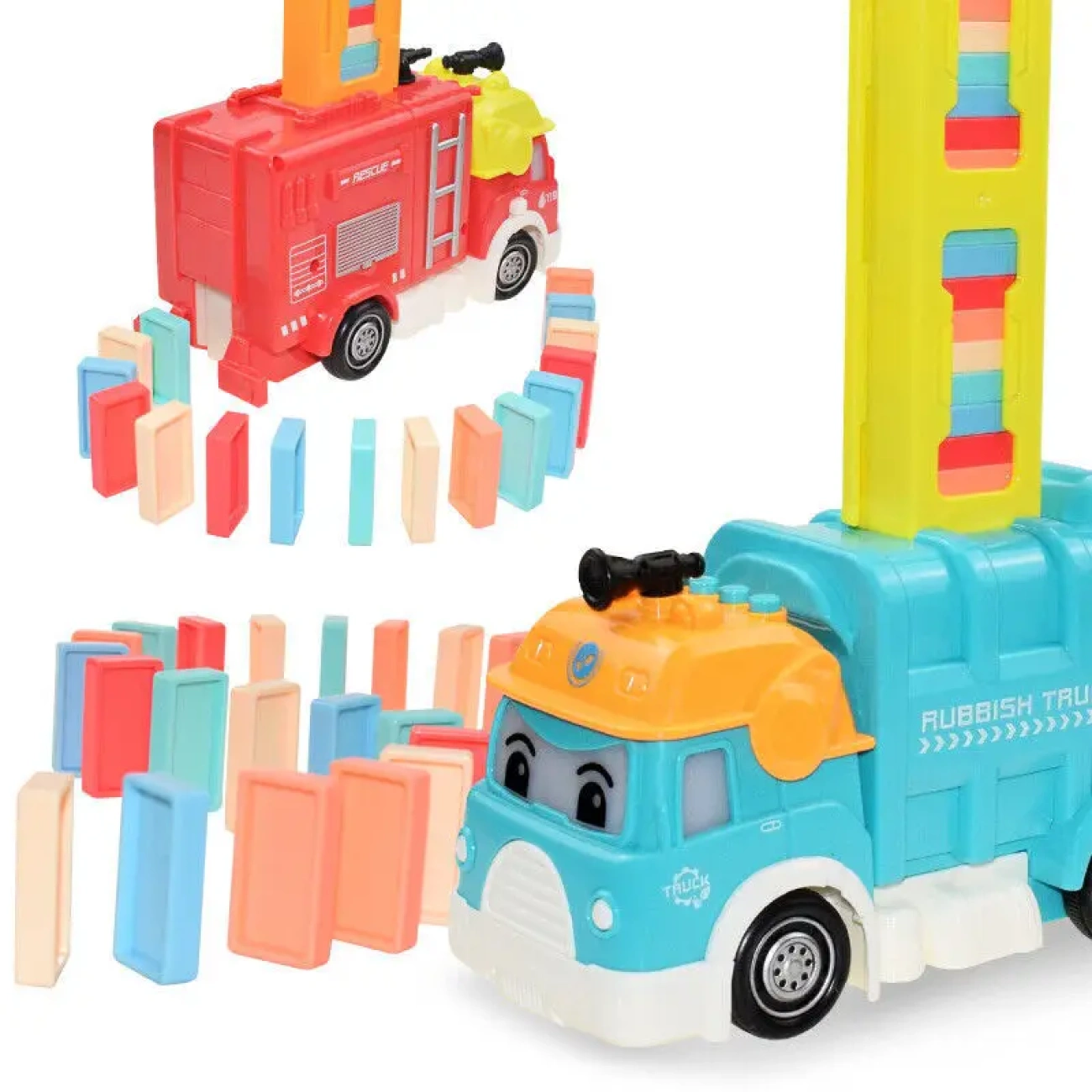 Машинка для раскладывания домино с подсветкой/музыкой и английскими скороговорками (29235393) - фото 5 Машинка для раскладывания домино с подсветкой/музыкой и английскими скороговорками (29235393) - фото 5