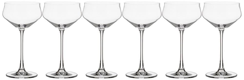 Набір келихів для мартіні Bohemia Alca 235 мл 6 шт. (1SI12-00000-235) - фото 2