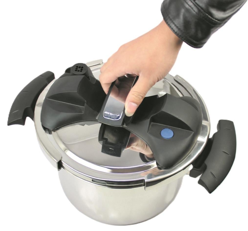 Скороварка Edenberg из нержавеющей стали 6 л (EB-5742) - фото 5 Скороварка Edenberg из нержавеющей стали 6 л (EB-5742) - фото 5