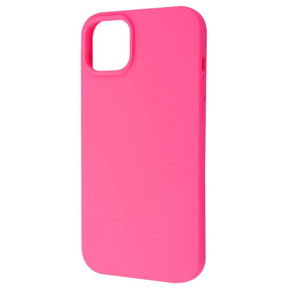 Чохол-накладка для телефону WAVE Full Silicone Cover iPhone 14 Plus/15 Plus Barbie pink