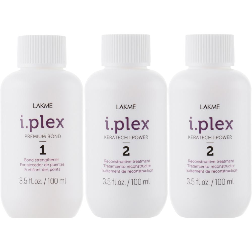 Набор для волос салонный Lakme I.plex Salon Trial Kit пробный (49002)