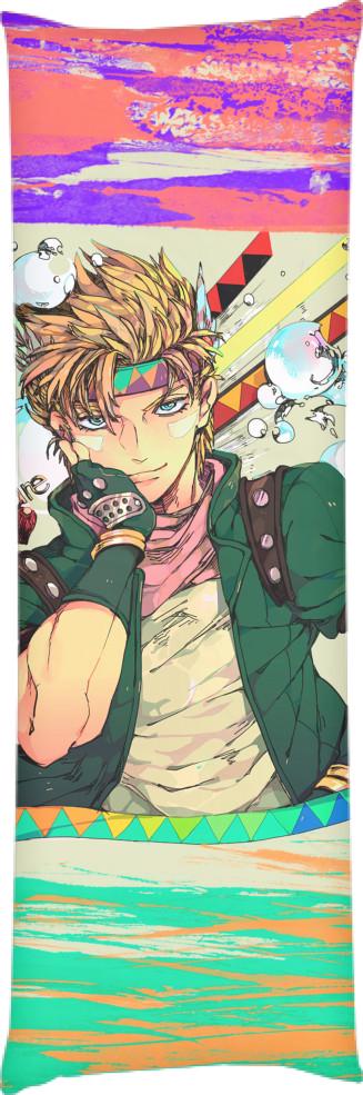 Подушка дакимакура Jojo's Bizarre Adventure 4 60x180 см (14102224)