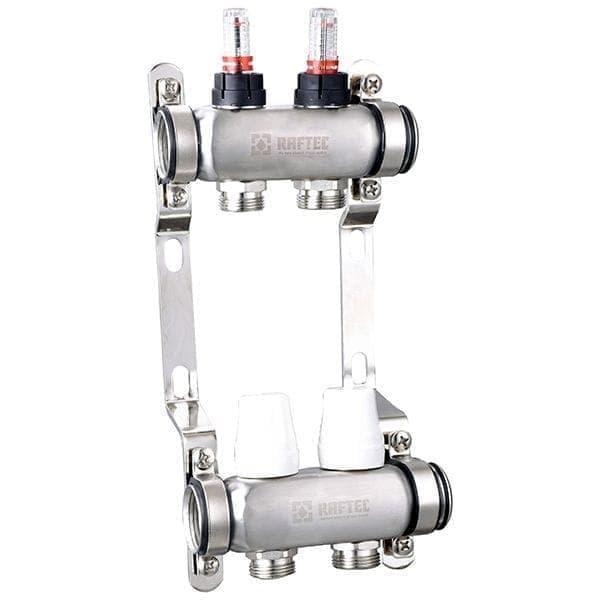 Коллектор Raftec Steel RC03-02 с расходомерами (55861)