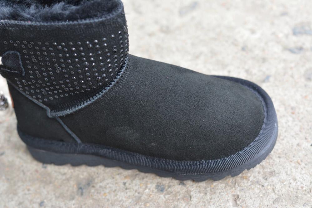 Уггі дитячі зимові Ugg замшеві р. 31 Black (11352594) - фото 4 Уггі дитячі зимові Ugg замшеві р. 31 Black (11352594) - фото 4