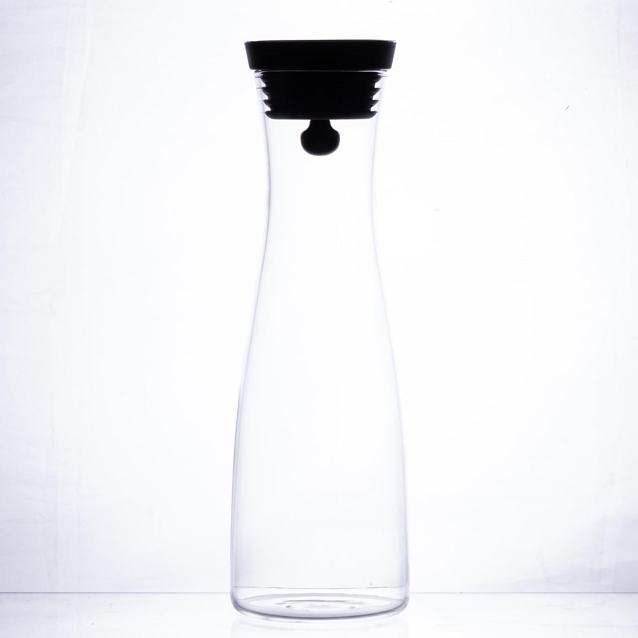 Графін із кришкою для води/соку/лимонаду скляний 1,2 л (HP-19-43) - фото 4 Графін із кришкою для води/соку/лимонаду скляний 1,2 л (HP-19-43) - фото 4