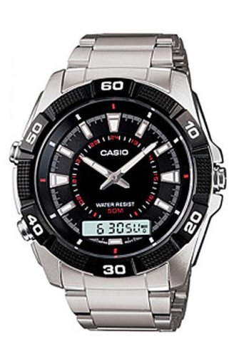 Наручные часы мужские Casio Timeless Collection MTA-1010D-1A со стальным корпусом Черный (3150790238)