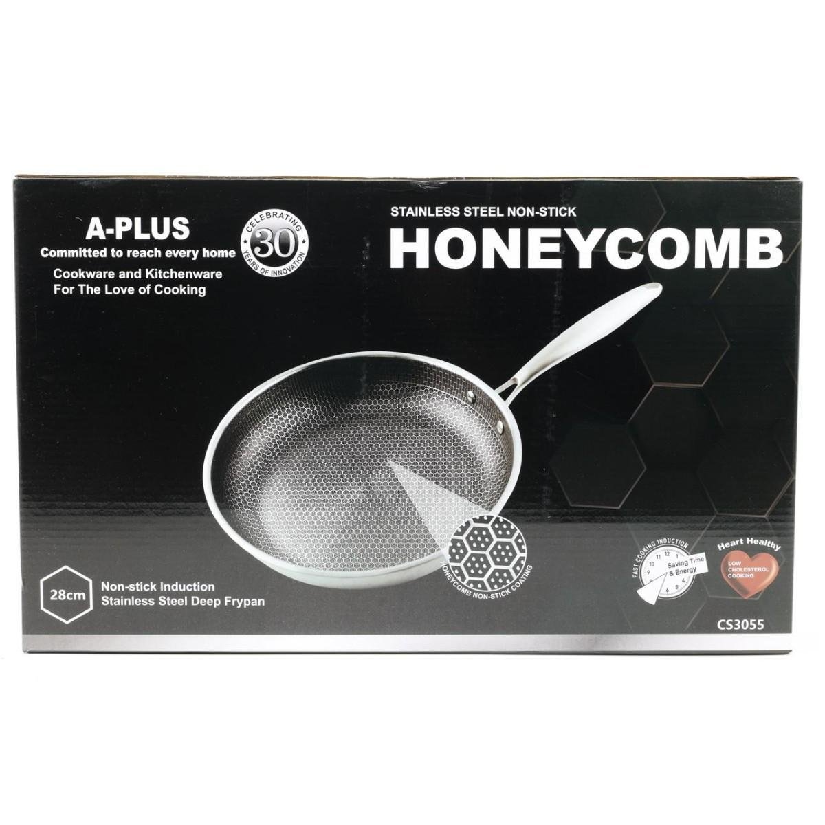 Сковорода с крышкой A-PLUS 28 см (3055 CS) - фото 7