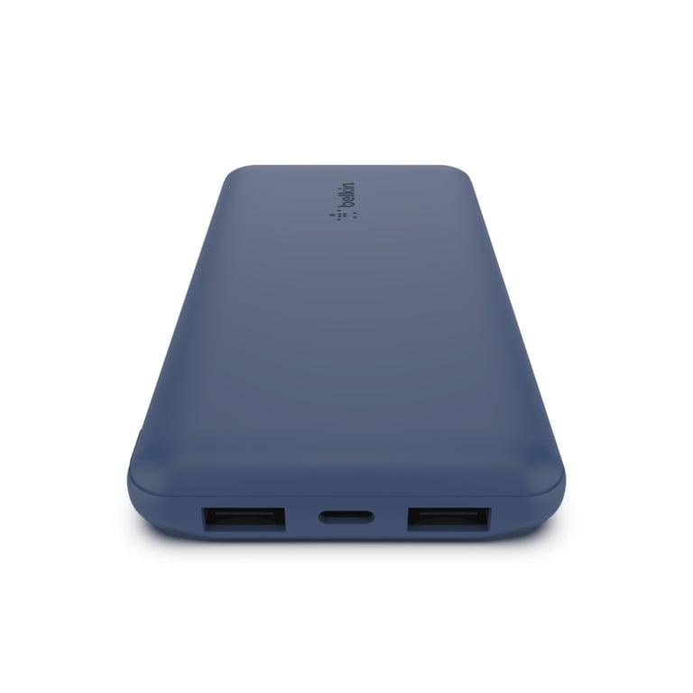 Повербанк Belkin 10000 mAh 15W Dual USB-A USB-C Blue (BPB011BTBL) - фото 4 Повербанк Belkin 10000 mAh 15W Dual USB-A USB-C Blue (BPB011BTBL) - фото 4