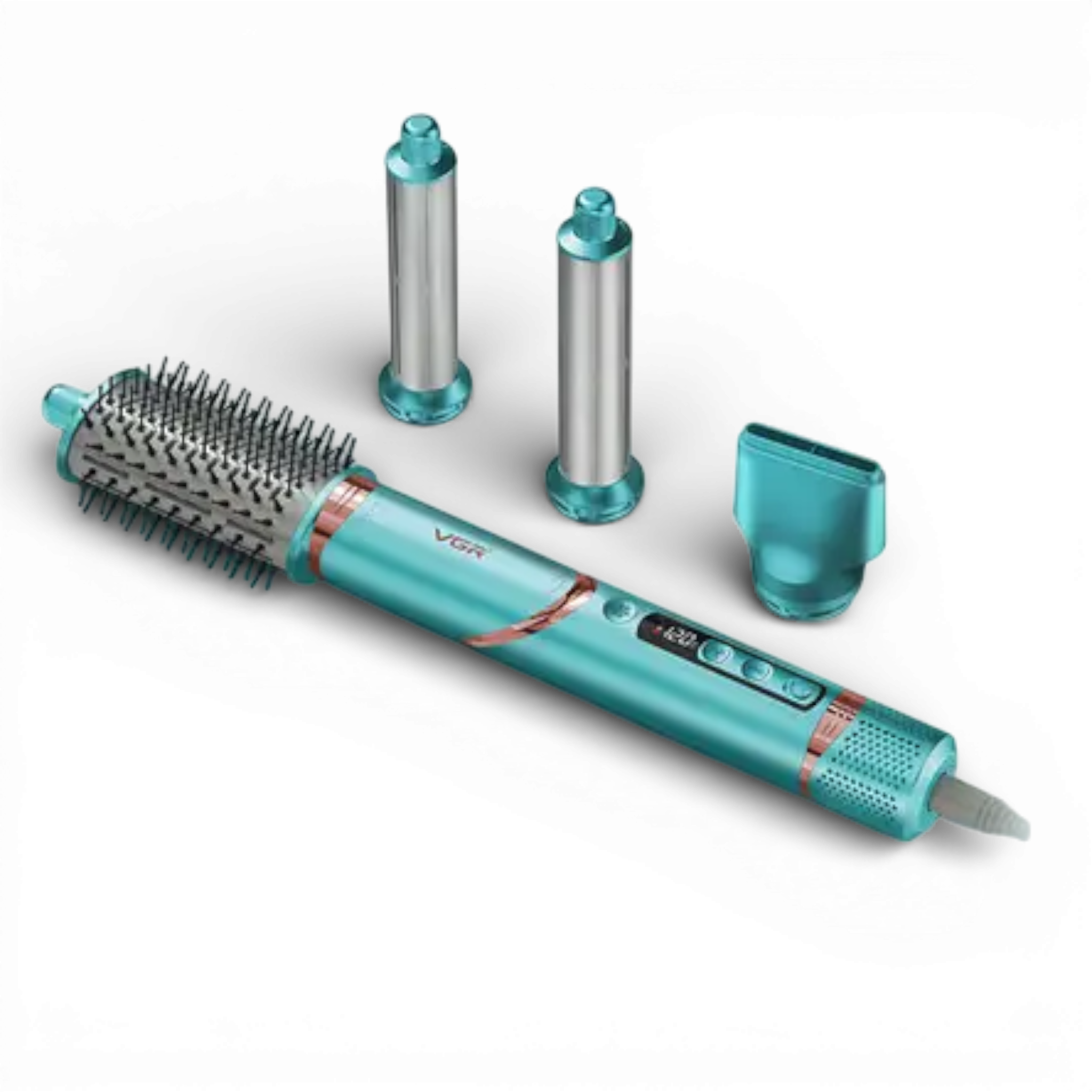 Стайлер для волос 4в1 VGR Blue Professional 4 насадки 1400 Вт (V-474)