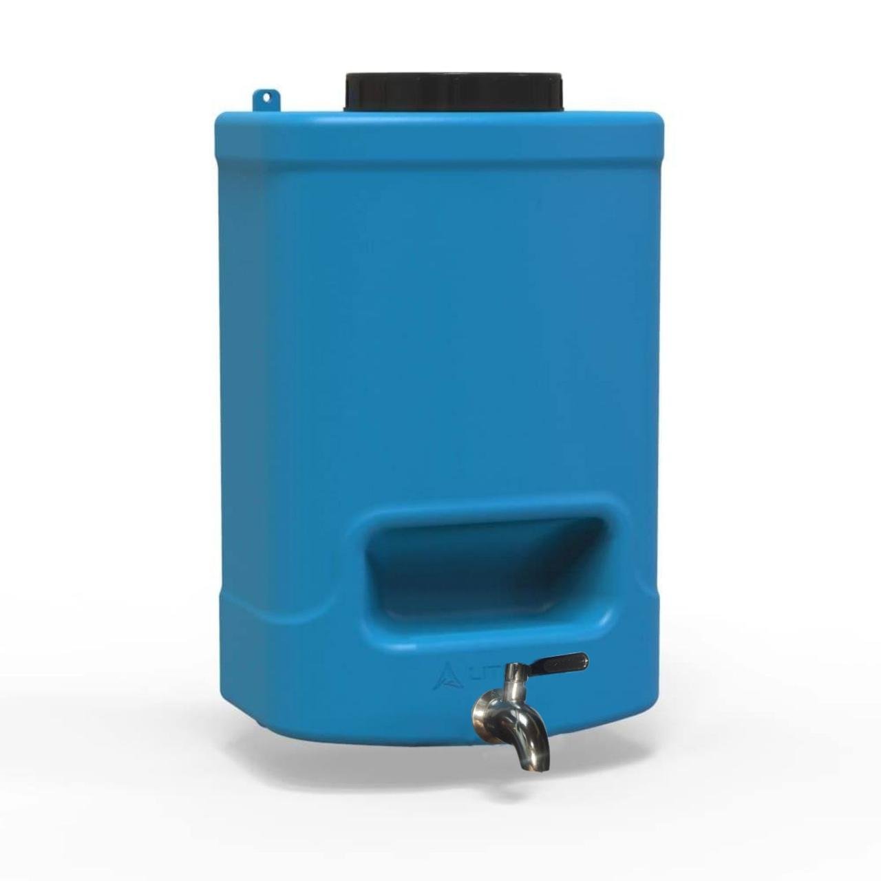 Рукомийник Litolan з нержавіючим краном та мильницею 20 л Синій