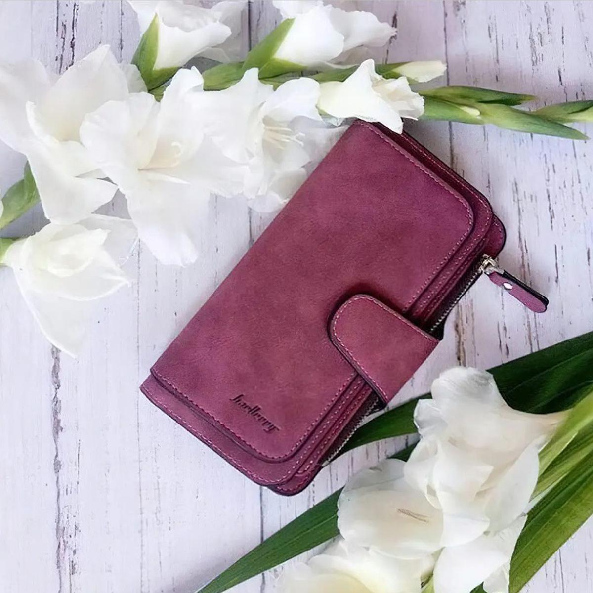 Кошелек женский Baellerry Бордовый (N2345)