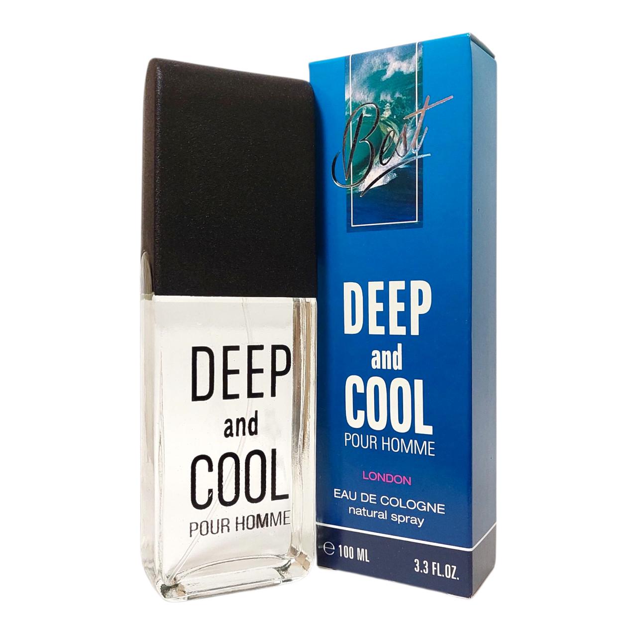 Туалетная вода мужская Deep and Cool Best 100 мл Туалетная вода мужская Deep and Cool Best 100 мл