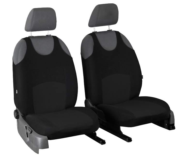 Майки-чехлы на передние сиденья Pok-ter Tuning Classic для Geely GC7 2015- 2002-2011 Черный (9015698)