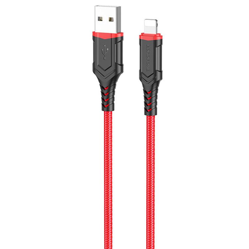 Дата кабель Borofone BX67 USB to Lightning 1 м Red