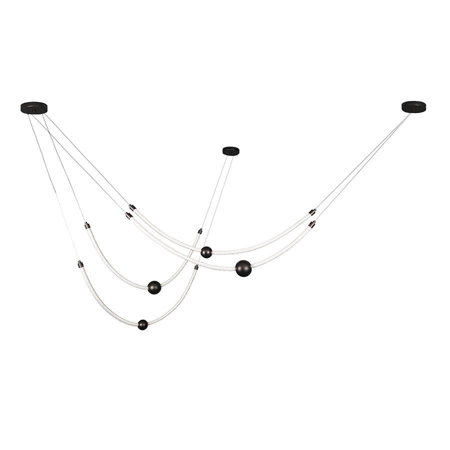 Люстра 7813143-4 BK Чорний (LVS5033)