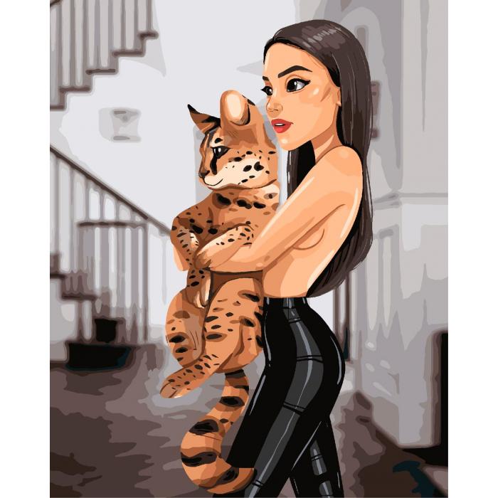 Картина по номерам ART CRAFT Моя любимица 40x50 см Разноцветный (PM-194-K-94)