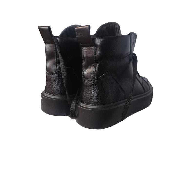 Ботинки женские кожаные Ailinda р. 39 Черный (901-2М) - фото 8
