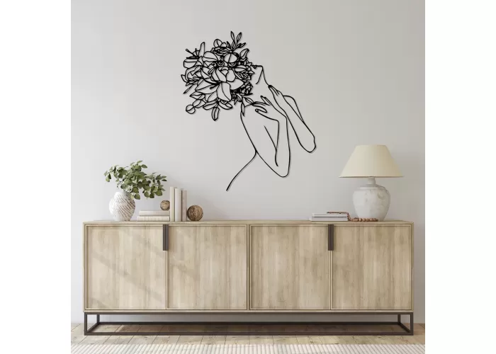 Картина деревянная панно GreenDecor 90х76 см