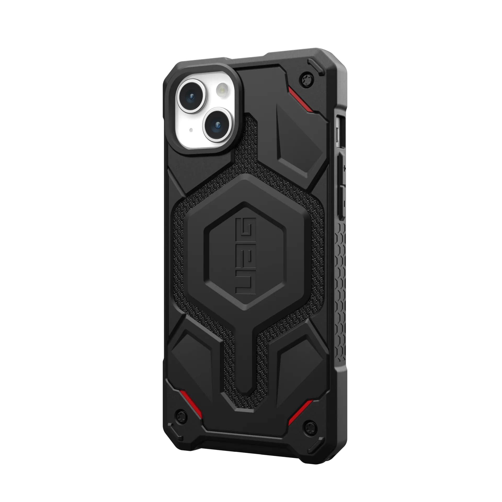 Чохол накладка для телефону UAG Monarch Pro Magsafe Apple iPhone 15 Plus Kevlar Black - фото 4