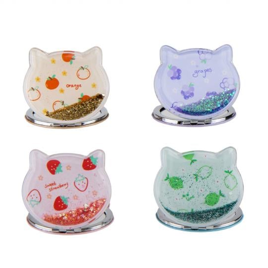 Набор косметических зеркал Elisey Glitter 7,5 см 4 шт. (9038-004)