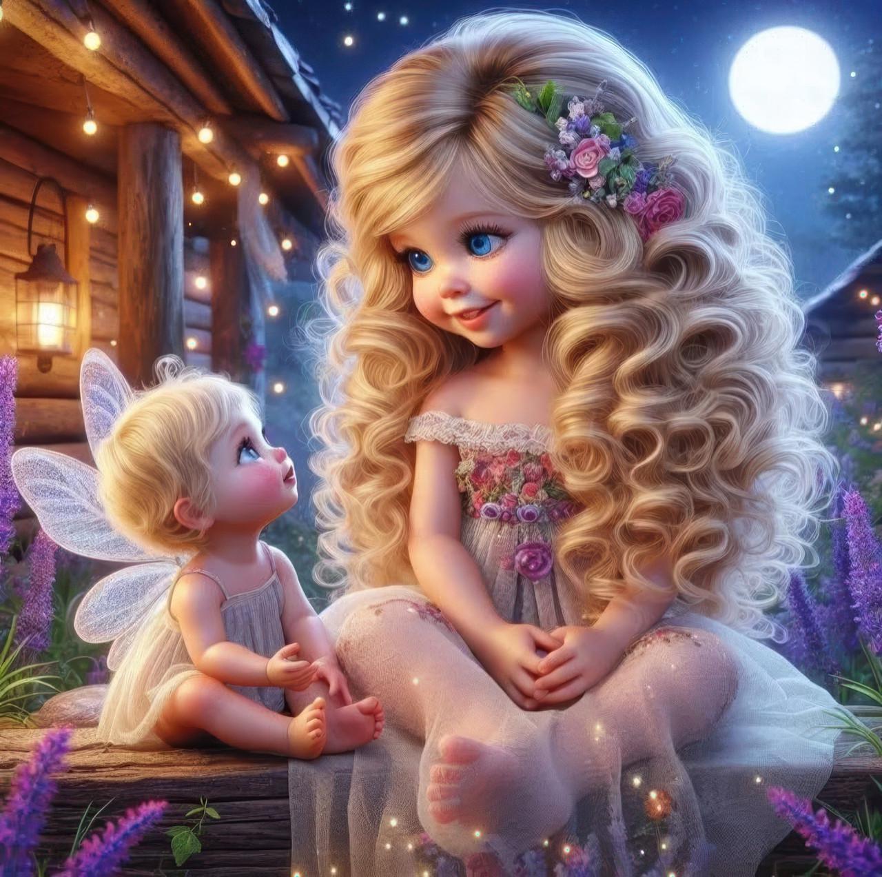 Алмазна мозаїка Dream Toys Вечірня розмова 20х20 см (2987256499)
