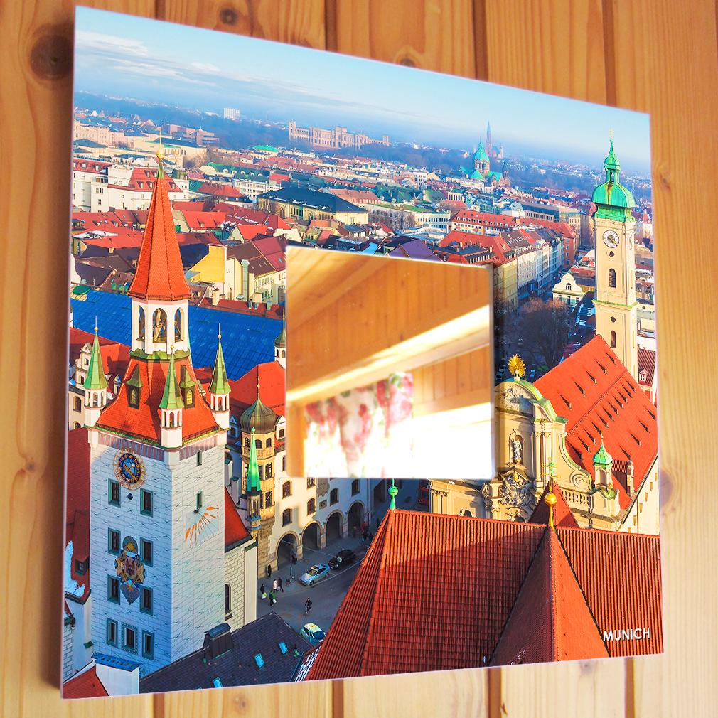 Зеркало декоративное Мюнхен Германия 260х260 мм (M04070)