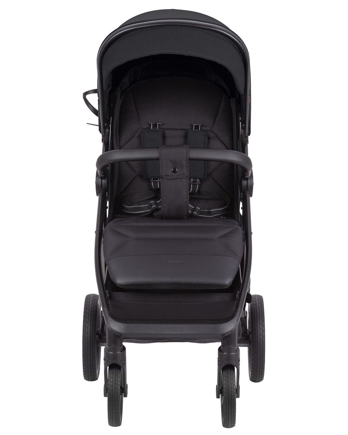 Коляска-книжка Carrello Bravo Jet Black (CRL-5515) - фото 2 Коляска-книжка Carrello Bravo Jet Black (CRL-5515) - фото 2