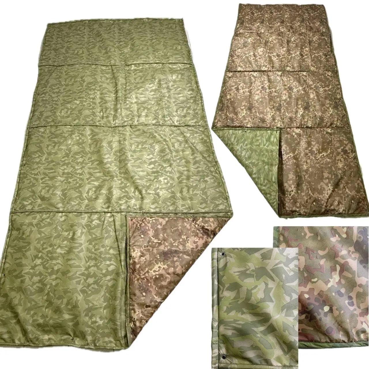 Тент антитепловизорный двухсторонний 2х4 м Камуфляж №1/Осень №3 - фото 5