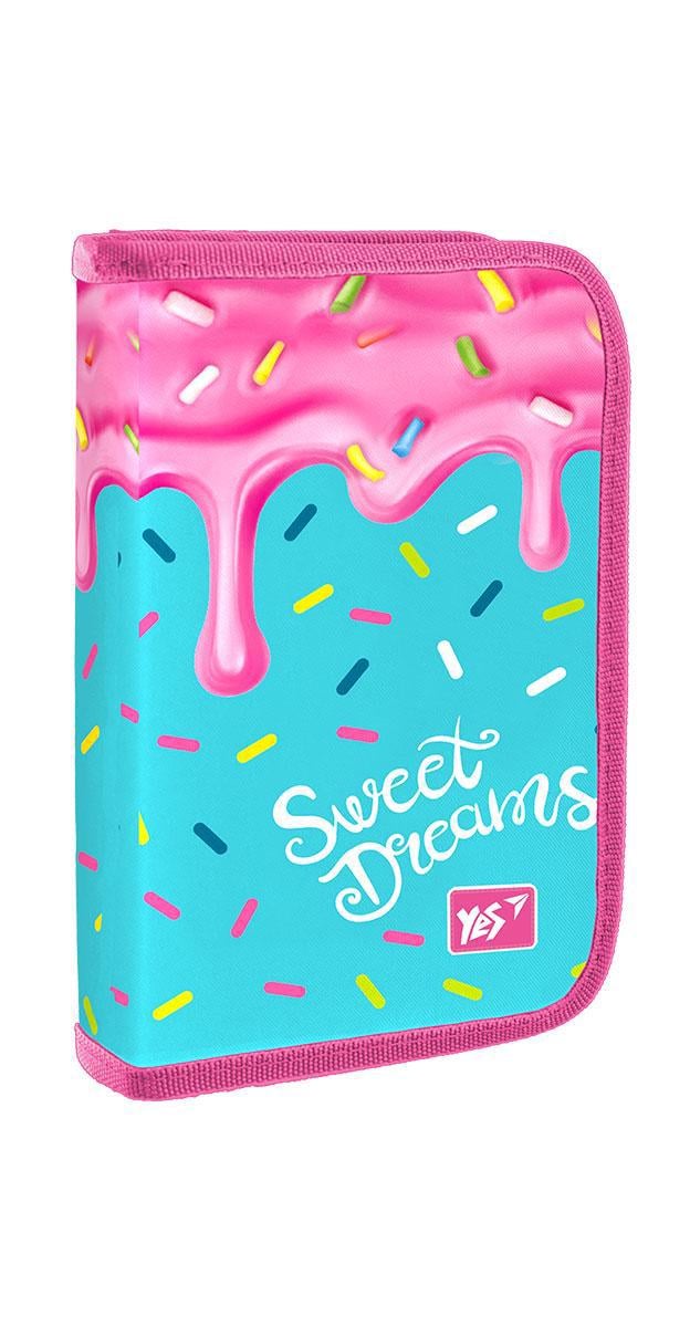 Пенал твердый YES одинарный без клапана HP-02 Sweet Cream (533111)