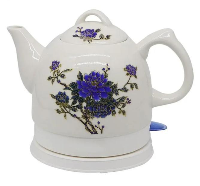 Электрочайник RAF R-7836 с рисунком керамический 1,2 л Белый (14560691)