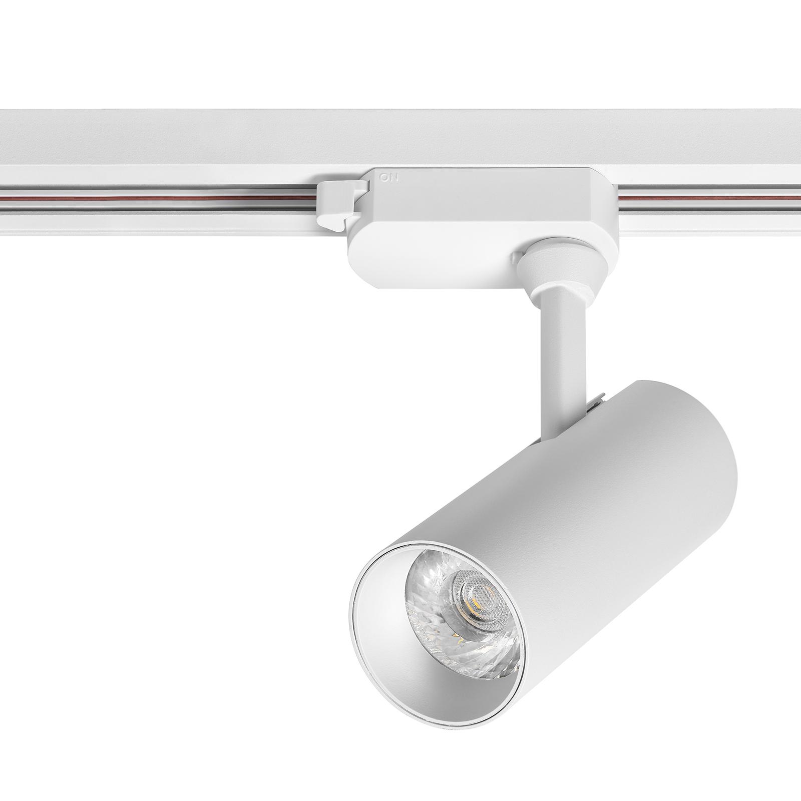 Прожектор светодиодный трековый Delux TL04 10 Вт 24° 4000K Белый (90015876)